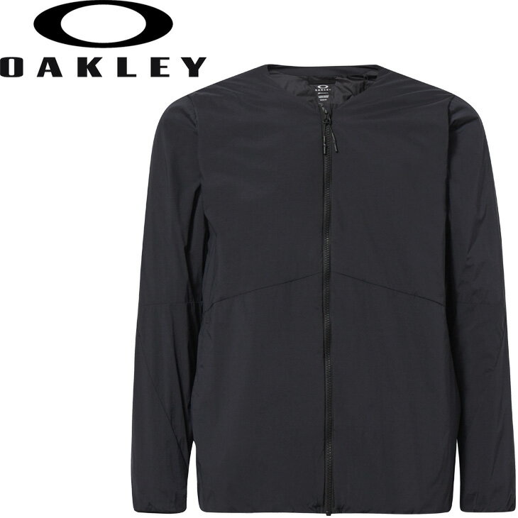 中綿ジャケット カーディガン メンズ アウター/オークリー OAKLEY RS SHELL COMPACT INNER JACKET/ノーカラー ジップアップ 男性用 保温 ビジネス 通勤 カジュアル 上着/FOA402926