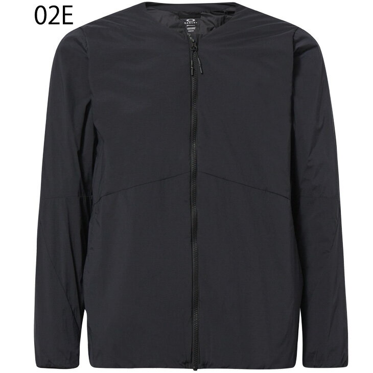 中綿ジャケット カーディガン メンズ アウター/オークリー OAKLEY RS SHELL COMPACT INNER JACKET/ノーカラー ジップアップ 男性用 保温 ビジネス 通勤 カジュアル 上着/FOA402926