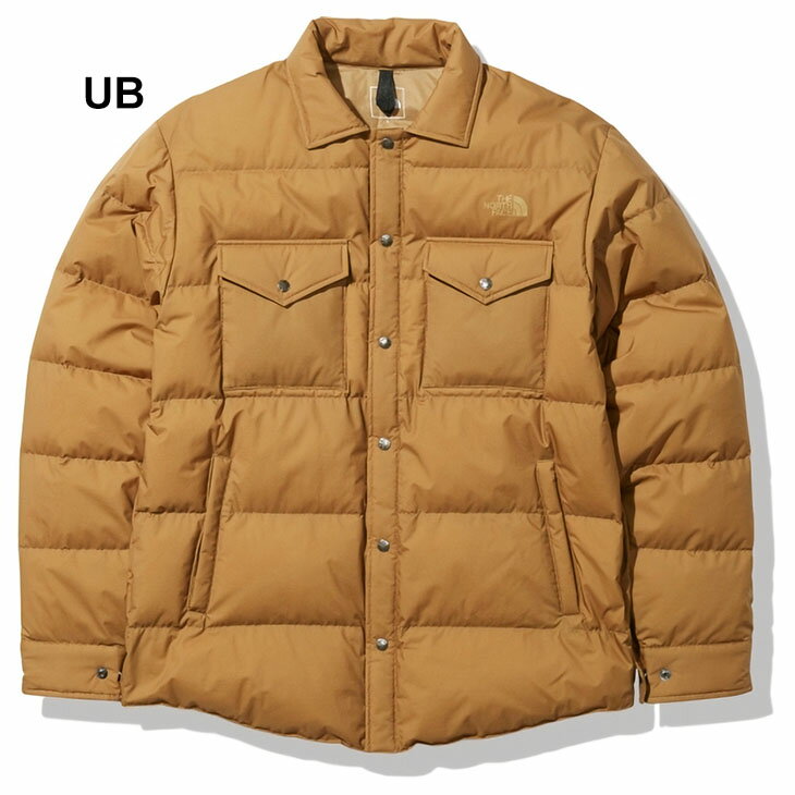 ダウンシャツ シェル 保温 防水 メンズ/ノースフェイス THE NORTH FACE ウィンドストッパーゼファー/アウトドアウェア 高機能 シャツジャケット GORE-TEX 男性用 トップス/ND92063