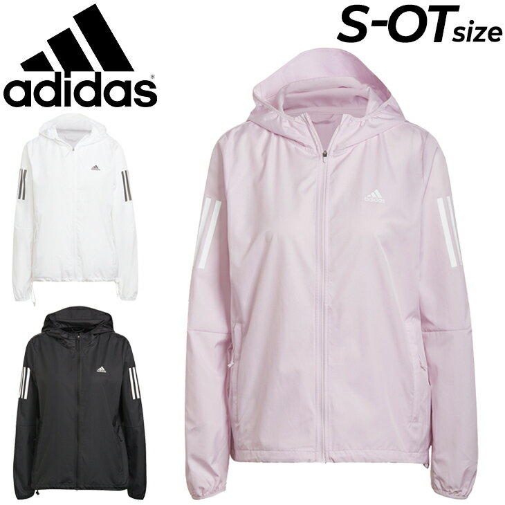 ウィンドブレーカー ジャケット レディース/アディダス adidas W OTR ウィンドジャケット/スポーツウェア アウター トレーニング ランニング 女性 上着 ウインドブレイカー/DL746