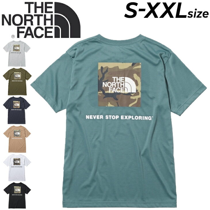 送料無料 Tシャツ 半袖 メンズ ノースフェイス THE NORTH FACE スクエアカモフラージュティー/アウトドア カジュアル ウェア 速乾 バックプリント クルーネック 半袖シャツ トップス/NT32158のサムネイル