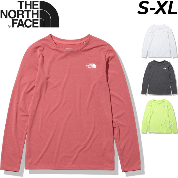 送料無料 長袖 Tシャツ レディース ノースフェイス THE NORTH FACE GTDメランジクルー/ランニング ジム ジョギングウェア マラソン トレラン 女性 UVカット 吸汗速乾 抗菌防臭 スポーツ トレーニング アウトドア トップス/NTW12280【0404_F】