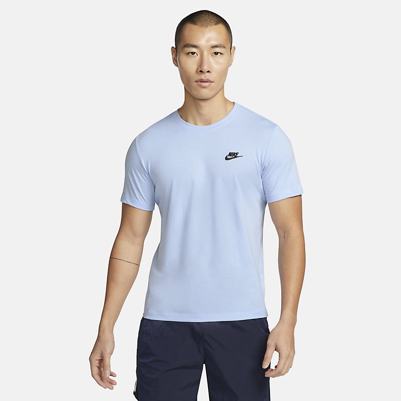 半袖 Tシャツ メンズ ナイキ NIKE スポーツウェア クラブ TEE/カジュアル シンプル ブルー系 男性 ロゴ トップス/AR4999-548
