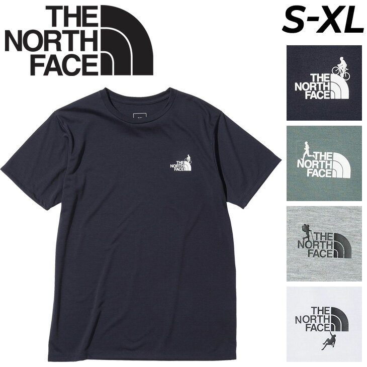 送料無料 半袖 Tシャツ メンズ ノースフェイス THE NORTH FACE アクティブマンティー/吸汗速乾 アウトドア スポーツ 機能ウェア 男性 カジュアル トップス/NT32277のサムネイル