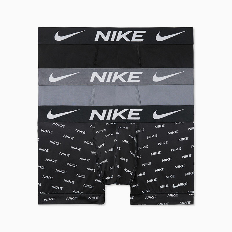 楽天WORLD　WIDE　MARKET送料無料 トランクス 3枚組 ナイキ メンズ USサイズ NIKE TRUNK 3PK ボクサーパンツ アンダーウェア インナー 男性 下着/KE1156-9SC【返品不可】