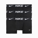 送料無料 トランクス 3枚組 ナイキ メンズ USサイズ NIKE TRUNK 3PK ボクサーパンツ アンダーウェア インナー 男性 ブラック 黒 下着/KE1156-UB1