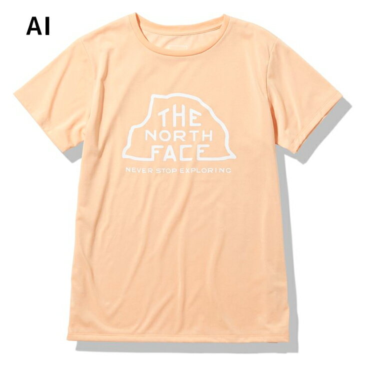 送料無料 Tシャツ 半袖 レディース ノースフェイス THE NORTH FACE ハーフドーム グラフィック/アウトドアウェア 吸汗速乾 UVカット 女性 キャンプ トレッキング カジュアル トップス/NTW32273