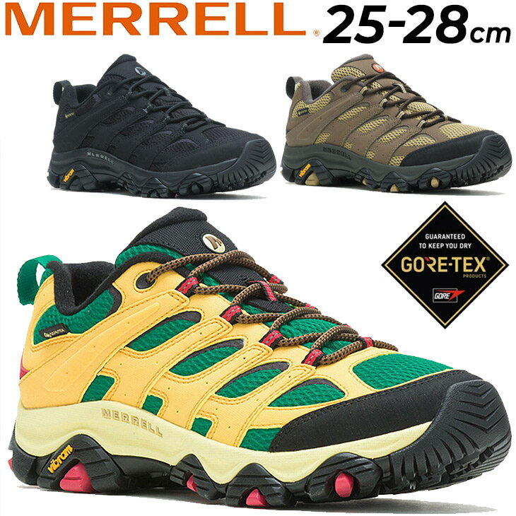送料無料 アウトドアシューズ 防水 メンズ スニーカー メレル MERRELL モアブ 3 シンセティック ゴアテ..