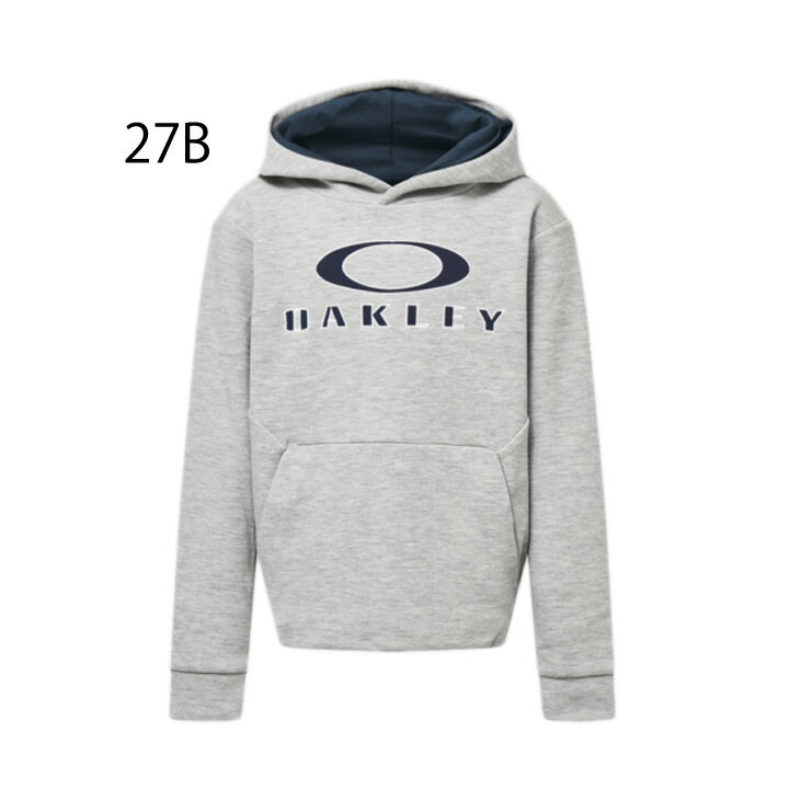 送料無料 キッズ スウェット パーカー 130-160cm 子供服/オークリー OAKLEY プルオーバー トレーナー フーディ 子ども スポーツウェア トレーニング カジュアル トップス スエット/FOA403477