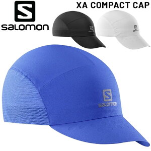 ランニングキャップ 帽子 サロモン SALOMON XA COMPACT CAP/メンズ レディース 超軽量 速乾 折りたたみ可 マラソン トレラン レース ジョギング ぼうし/XACOMPACT-CAP