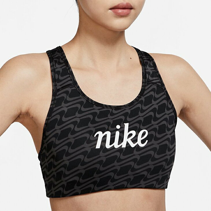 スポーツブラ レディース ナイキ NIKE DF スウッシュ IC GX ブラ/スポブラ トレーニング フィットネス ヨガ スポーツウェア 女性 インナー アンダー ブラック 黒 ブラトップ/DQ5122-010【返品不可】