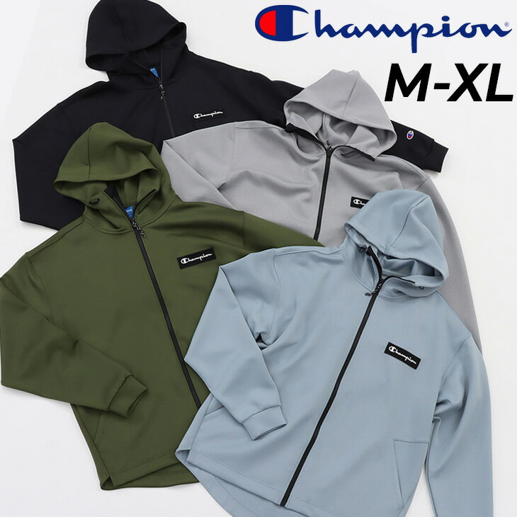 チャンピオン パーカー メンズ 送料無料 パーカー スウェット メンズ チャンピオン Champion/ジップフーディ スポーツウェア トレーニング フィットネス ジム 男性 スエット デイリー 秋冬 上着 羽織り アウター/C3-WS103