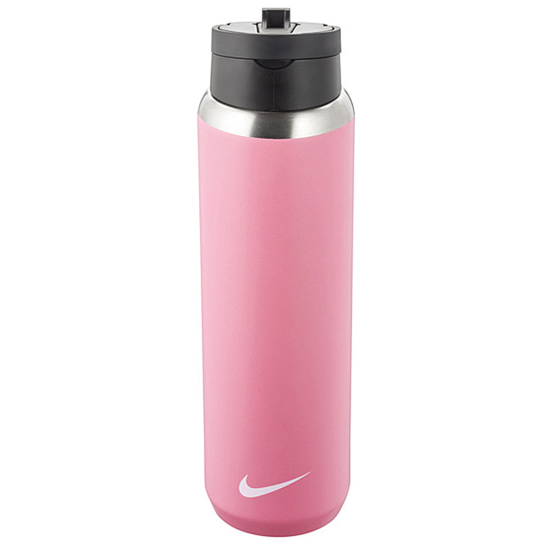 送料無料 水筒 ナイキ NIKE 保冷専用ステンレスボトル SSリチャージストローボトル 24oz 700ml マイボトル ピンク すいとう/HY2012-641