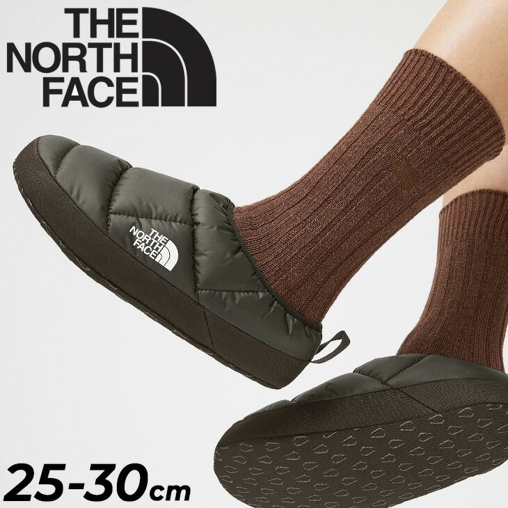 送料無料 ノースフェイス モックシューズ 中わた入 保温 メンズ 靴/THE NORTH FACE ヌプシ テント ミュール 3/アウトドア はっ水 防寒 男性 キャンプ 室内履き 秋冬 ルームシューズ くつ/NF02270