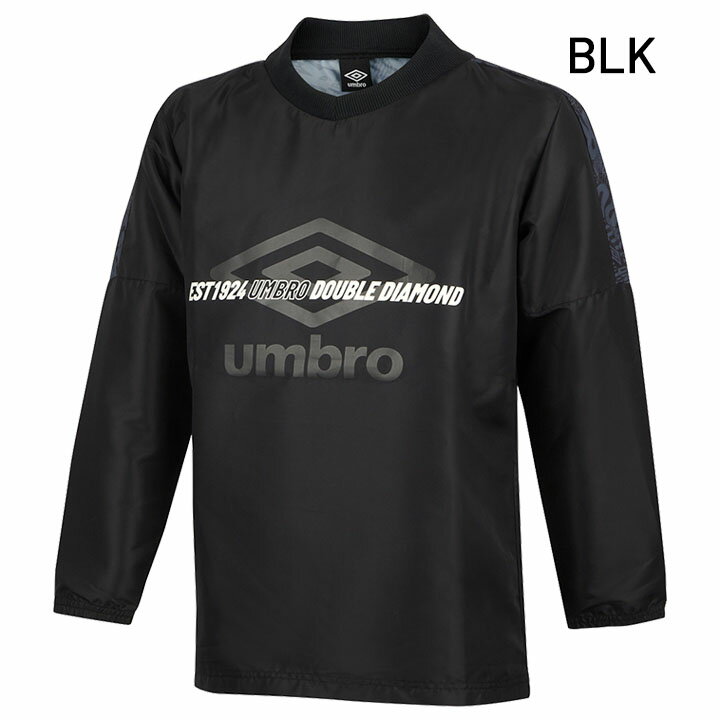 送料無料 キッズ ピステシャツ 長袖 130-160cm 子供服/アンブロ umbro ジュニア ウィンドブレーカー 子ども スポーツウェア サッカー 練習着 防風 はっ水 トップス/UUJUJF32格安セール サッカー 用品 セール