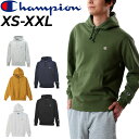 送料無料 スウェット パーカー 長袖 メンズ/チャンピオン champion トレーニングウェア 男性用 プルオーバー スエット トレーナー フィットネス ジム...