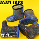 送料無料 キッズ レインブーツ 男の子 長靴 13-21.0cm 子供靴 ザジーザップス Zazzy zaps/子ども ジュニア 恐竜 ダイナソー 雨靴 男児 小学校 幼稚園 保育園 通学 通園/YOUR'S ARMY WORLD ユアーズアーミーワールド/6727551-52【Raki22】