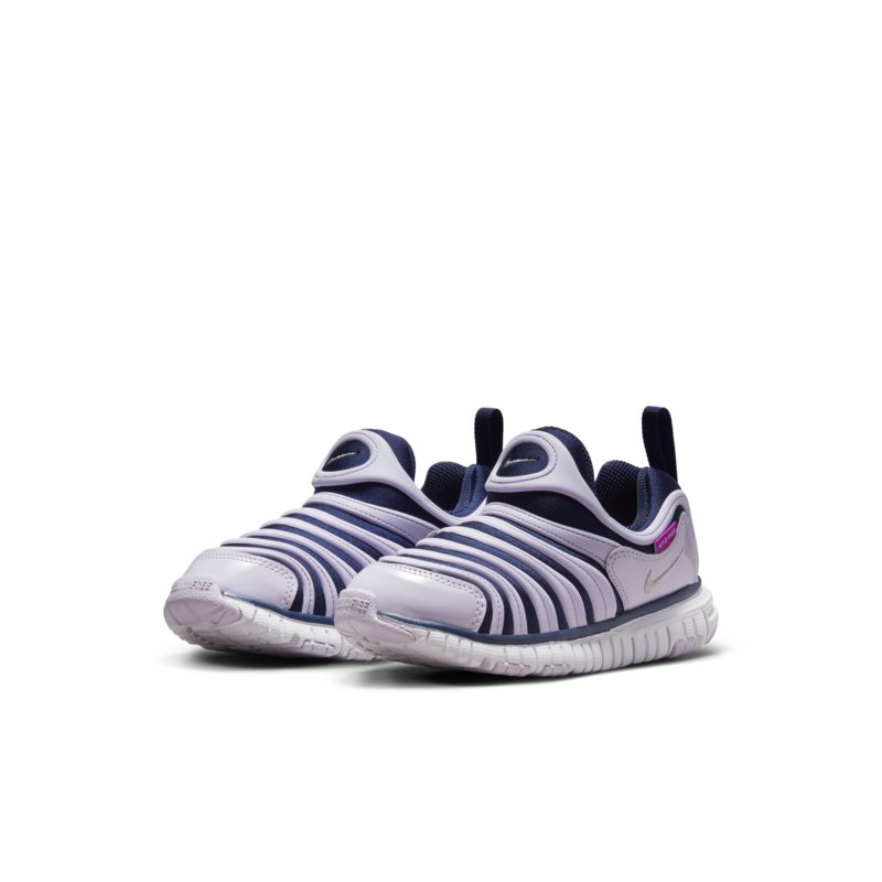送料無料 ナイキ スニーカー キッズ ジュニア シューズ/NIKE ダイナモフリー PS 16.5-22.0cm 子供靴スリッポン 靴 子ども 男の子 女の子 運動靴 スポーツカジュアル 通学 通園 デイリー くつ/343738-439のサムネイル