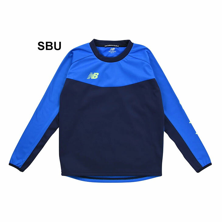 送料無料 トレーニングトップ キッズ ジュニア ニューバランス NEWBALANCE/サッカー スポーツウェア 120-160cm 子ども用 防風 はっ水 長袖 ニットトップ 秋冬 子供 練習着 フットサル 運動/ABT25226通販 サッカー 用品 セール