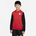 パーカー スウェット キッズ ジュニア 130-160cm 子供服/ナイキ NIKE フォース スポーツウェア 裏起毛 プルオーバー 長袖 保温/バスケットボー...