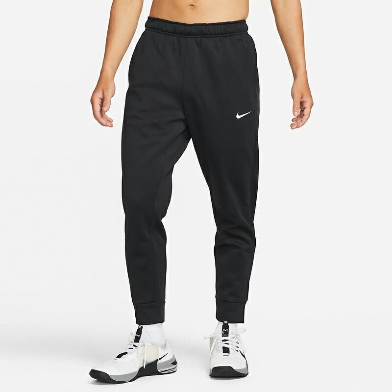 送料無料 スウェットパンツ メンズ ナイキ NIKE Therma-FIT テーパード ロングパンツ/トレーニング スポーツウェア ジム 男性 保温 ボトムス 黒 ブラック 秋冬 デイリー 長ズボン サステナブル…