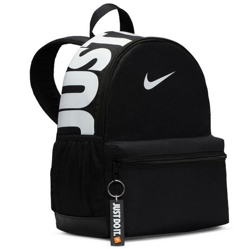 リュックサック キッズ 子ども用 バッグ/ナイキ NIKE YTH ブラジリア JDI ミニ バックパック 約11L/スポーツ カジュアル 子ども デイパック 黒 ブラック/通園 通学 鞄 遠足 おでかけ 男の子 女の子 かばん/DR6091-010のサムネイル