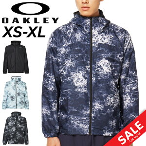 送料無料 ウィンドブレーカー ジャケット 裏メッシュ アウター メンズ/オークリー OAKLEY Enhance Wind Mesh Jacket 10.7/スポーツウェア トレーニング 男性 フルジップ 上着 /FOA401598