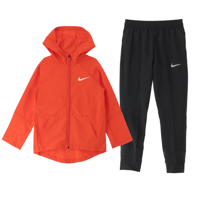 送料無料 ナイキ ジュニア トレーニングウェア 上下 130-160cm 子供服 NIKE ジュニア Dri-FIT ウーブン ジャケット ロングパンツ セットアップ/スポーツウェア ジャージ 子ども 上下組 サステナブル/DO7095-DD8428-633のサムネイル