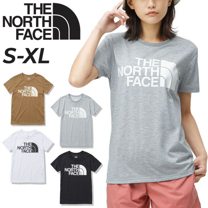 楽天WORLD　WIDE　MARKET送料無料 ノースフェイス 半袖 Tシャツ レディース THE NORTH FACE プリントT ロゴ 速乾 キャンプ アウトドア デイリー カジュアル ウェア 女性 トップス/NTW32354