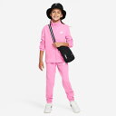 送料無料 ナイキ キッズ ジャージ 上下 NIKE ジュニア トラックスーツ 子供服 130-160cm 子ども ジャケット パンツ セットアップ ピンク 上下組 トレーニング スポーツウェア/FD3067-675