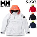 送料無料 ヘリーハンセン 防水ジャケット メンズ HELLYHANSEN セーリング マリンスポーツ 裏メッシュ アウター アウトドア はっ水 防風 高視認性 機能性 ウェア 男性 フード付き ジャンバー/HH12301