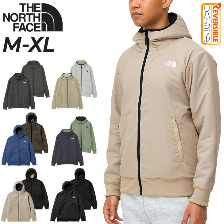 ザ・ノース・フェイス パーカー メンズ 送料無料 ノースフェイス スウェット パーカー メンズ THE NORTH FACE リバーシブル フーディー 保温 アウトドア ウェア アウター 男性 キャンプ 登山 デイリー カジュアル/NT62289