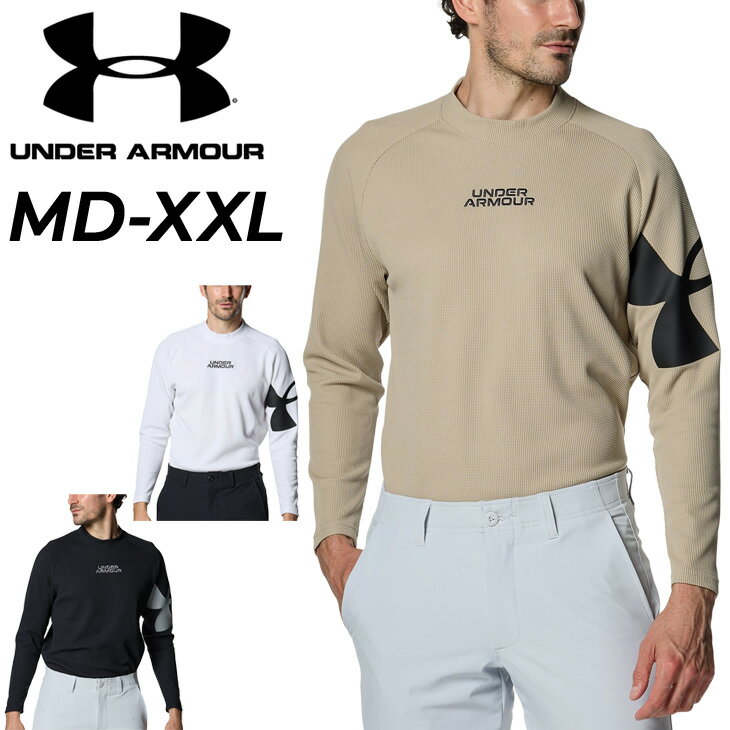 ̵ ޡ ե  ե UNDERARMOUR GOLF åͥå Ĺµ åե T ɽ ۴® UV(UPF50)  󥺥 ʡ    ֥å ۥ磻 ֥/1381281UA23fwCP