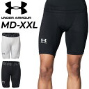 アンダーアーマー コンプレッション ショートタイツ メンズ UNDER ARMOUR バスケットボール スパッツ ハーフタイツ スポーツタイツ トレーニング スポーツウェア スポーツインナー 消臭 黒 白 ブラック ホワイト ブランド/1371948【返品不可】【UA23fwCP】