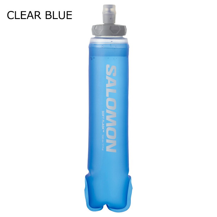 サロモン ソフトフラスク 500ml 水筒 SALOMON SOFT FLASK 17OZ 42 ハイドレーションパック トレイルランニング 長距離 レース マラソン 登山 アウトドア ユニセックス ブランド LC1916000 LC1933200 アクセサリー/SOFTFLASK500-42