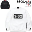 送料無料 SY32 by SWEET YEARS GOLF スウェットシャツ メンズ 長袖 トレーナー スウィートイヤーズ ゴルフウェア プルオーバー トップス...