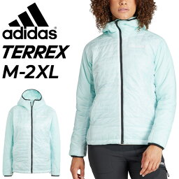 送料無料 アディダス 中綿ジャケット レディース adidas TERREX テレックス フード付き アウター 防寒 保温 アウトドアウェア ウエア 軽量 パッカブル コンパクト 女性用 登山 キャンプ レディースアウター ジャンバー 秋冬 ブランド アパレル/BWF09