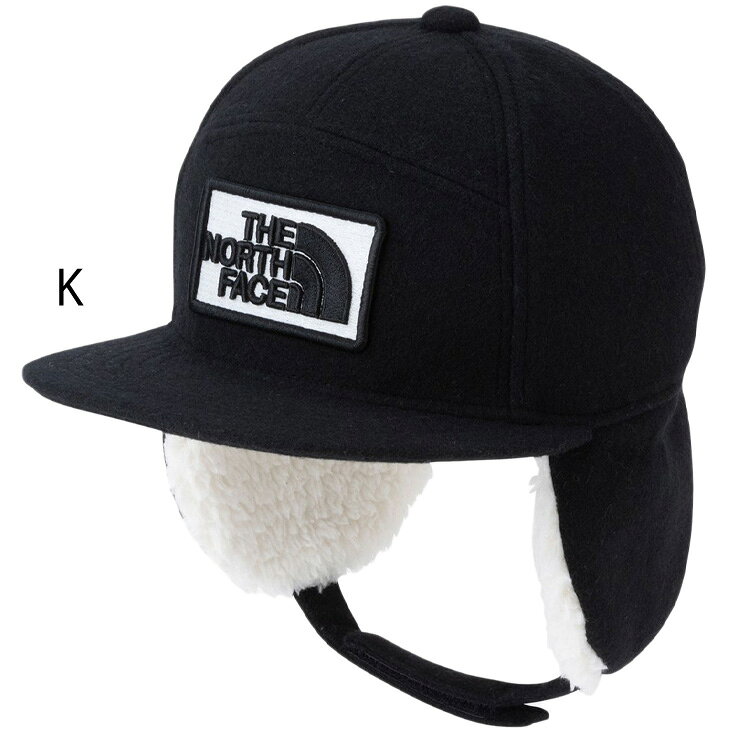 送料無料 ザ・ノース・フェイス キッズ 防寒用 帽子 耳当て付 THE NORTH FACE ウィンター トラッカーキャップ あごストラップ付 フリース 子ども用 ジュニア 保温 2WAY ぼうし アウトドア 雪遊び カジュアル 子供 こども 秋冬 ブランド アパレル/NNJ42321 3