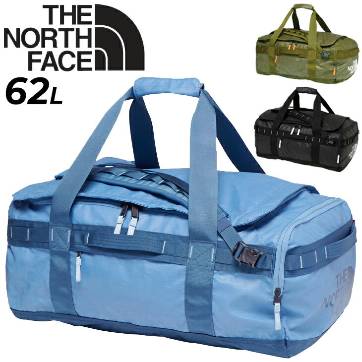 送料無料 ノースフェイス ダッフルバッグ 62L ボストンバッグ THE NORTH FACE ベースキャンプボイジャーライト 大容量 大型 鞄 トラベルバッグ 旅行 アウトドア ポケッタブル コンパクト かばん サブバッグ ナイロン ユニセックス ブランド アパレル/NM82378