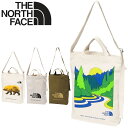 ノースフェイス キッズ トートバッグ 子ども用 かばん THE NORTH FACE A4サイズ対応 鞄 手提げ ショルダー プリント 子供 通園 通学 お出か...