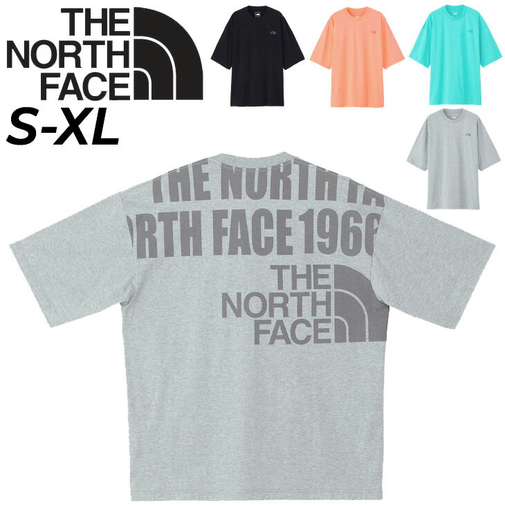 送料無料 ノースフェイス 半袖 Tシャツ メンズ レディース THE NORTH FACE ネイチャーティー コットンT ビッグシルエット プリントT アウトドアウェア カジュアル ユニセックス 半袖シャツ キャンプ タウンユース ブランド アパレル/NT32433