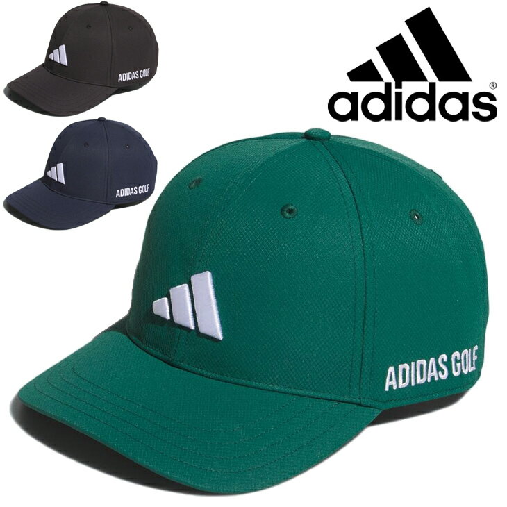 アディダス ゴルフキャップ 帽子 メンズ レディース adidas GOLF サイドロゴ キャップ 日差し対策 ユニセックス 刺しゅうロゴ ツアースタイル ゴルフウェア ぼうし アクセサリー 男女兼用 ブランド アパレル/IHS23