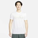 ナイキ 半袖 Tシャツ メンズ NIKE Dri-FIT Studio 72 トレーニング フィットネス 速乾 スポーツウェア クルーネック巣 プリントT 男性...