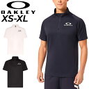 オークリー 半袖シャツ モックネック メンズ OAKLEY トレーニング スポーツウェア 吸汗速乾 身体にフィット 男性用 トップス フィットネス ジム メンズウェア ウエア デイリー 服 春夏ブランド アパレル/FOA406317