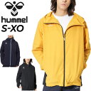 送料無料 ヒュンメル ジャージ ジャケット メンズ hummel クロス フルジップ フーディー アウター 薄手 トレーニング スポーツウェア ウエア ジャージ...