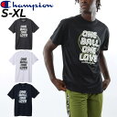 チャンピオン 半袖 Tシャツ メンズ Champion E-MOTION バスケットボール 吸汗速乾 抗菌防臭 プリントT クルーネック 男性用 バスケシャツ ...