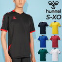 ヒュンメル 半袖 ゲームシャツ メンズ hummel サッカー フットサル ハンドボール スポーツウェア ウエア 吸汗速乾 男性 男子 ユニフォーム チーム 部...