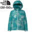 送料無料 ノースフェイス キッズ ウインドブレーカー 120-150cm 子供服 THE NORTH FACE ノベルティカラー ジャケット アウター タイダイ柄 ジュニア フード付き 上着 はっ水 ナイロン アウトドアウェア 子ども ウインドブレーカー ジャンバー ブランド アパレル/NPJ22414