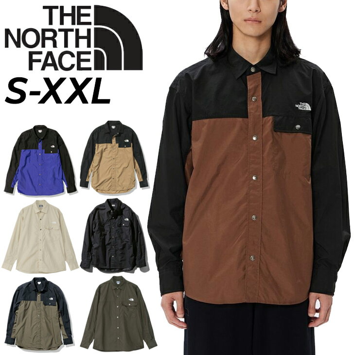 送料無料 ノースフェイス 長袖シャツ ナイロン メンズ レディース THE NORTH FACE L/Sヌプシシャツ ユニセックス 大きいサイズ ナイロン はっ水 アウトドアウェア トップス キャンプ トレッキング ハイク デイリー カジュアル 羽織り 服 ブランド アパレル/NR11961【0404_F】