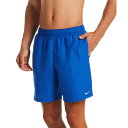 ナイキ メンズ 水着 ショートパンツ NIKE SWIM エッセンシャル7 ボレーショーツ USサイズ ショーツ型インナーつき 男性用 サーフパンツ 水陸両用 ...